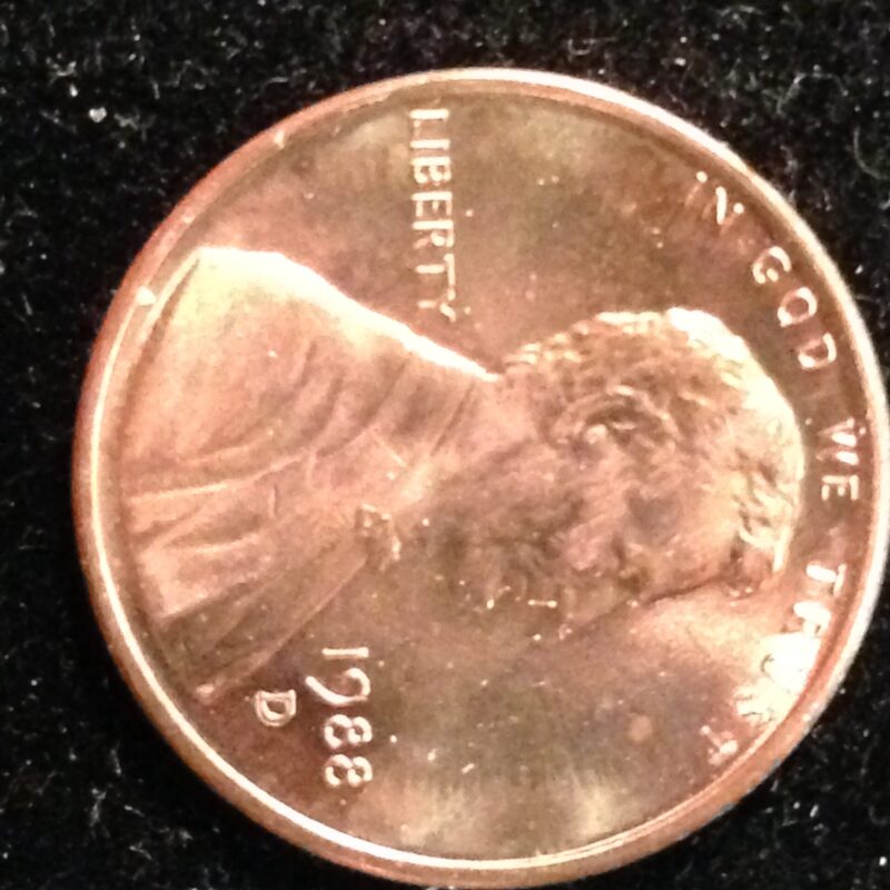 1988-D Lincoln Cent Gem BU