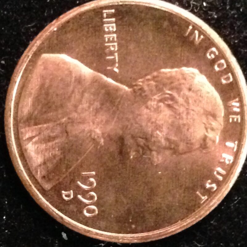 1990-D Lincoln Cent Gem BU