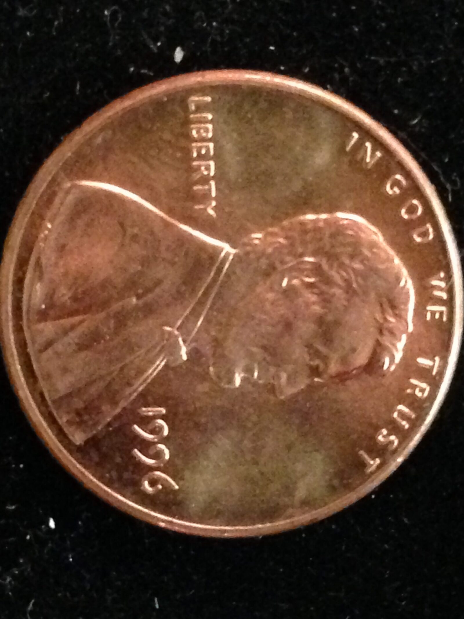 1996 Lincoln Cent Gem BU