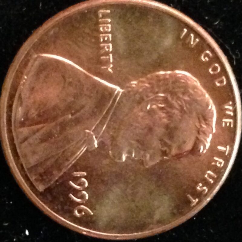 1996 Lincoln Cent Gem BU