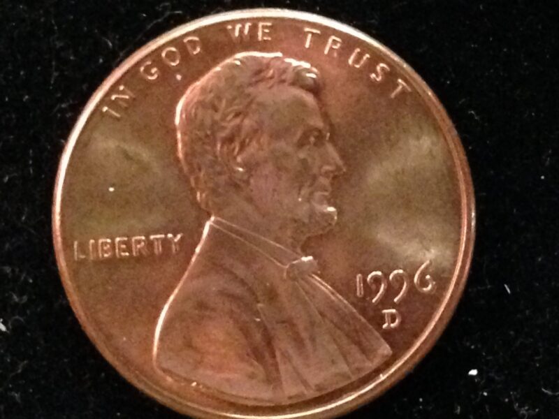 1996-D Lincoln Cent Gem BU