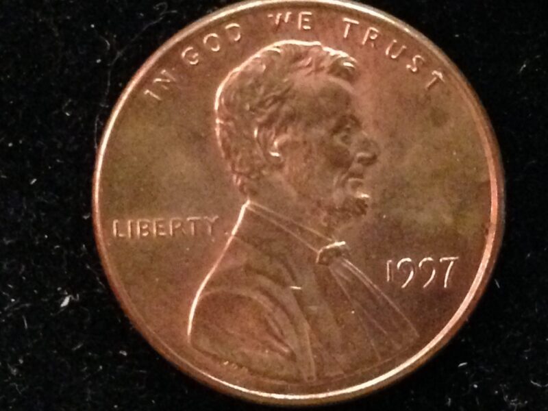 1997 Lincoln Cent Gem BU