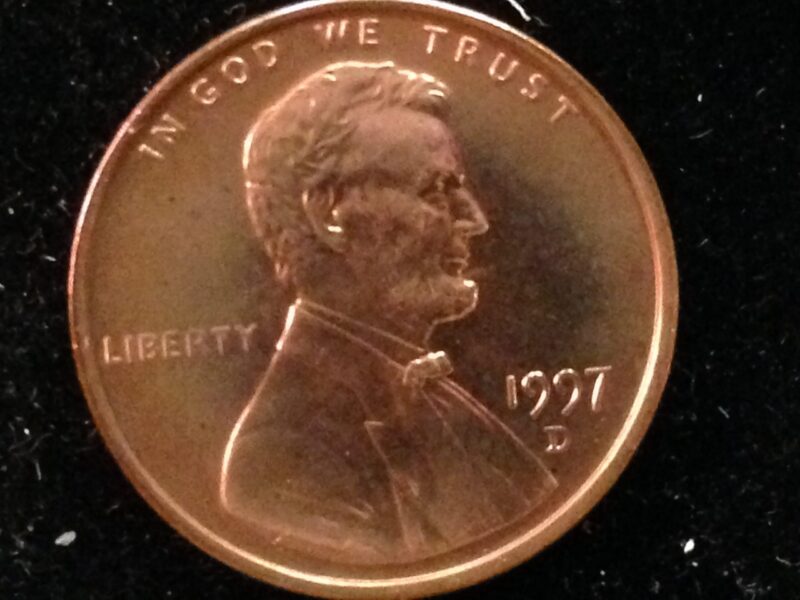 1997-D Lincoln Cent Gem BU