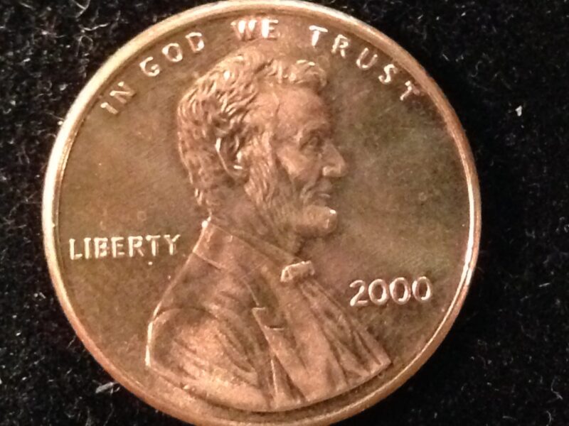 2000 Lincoln Cent Gem BU