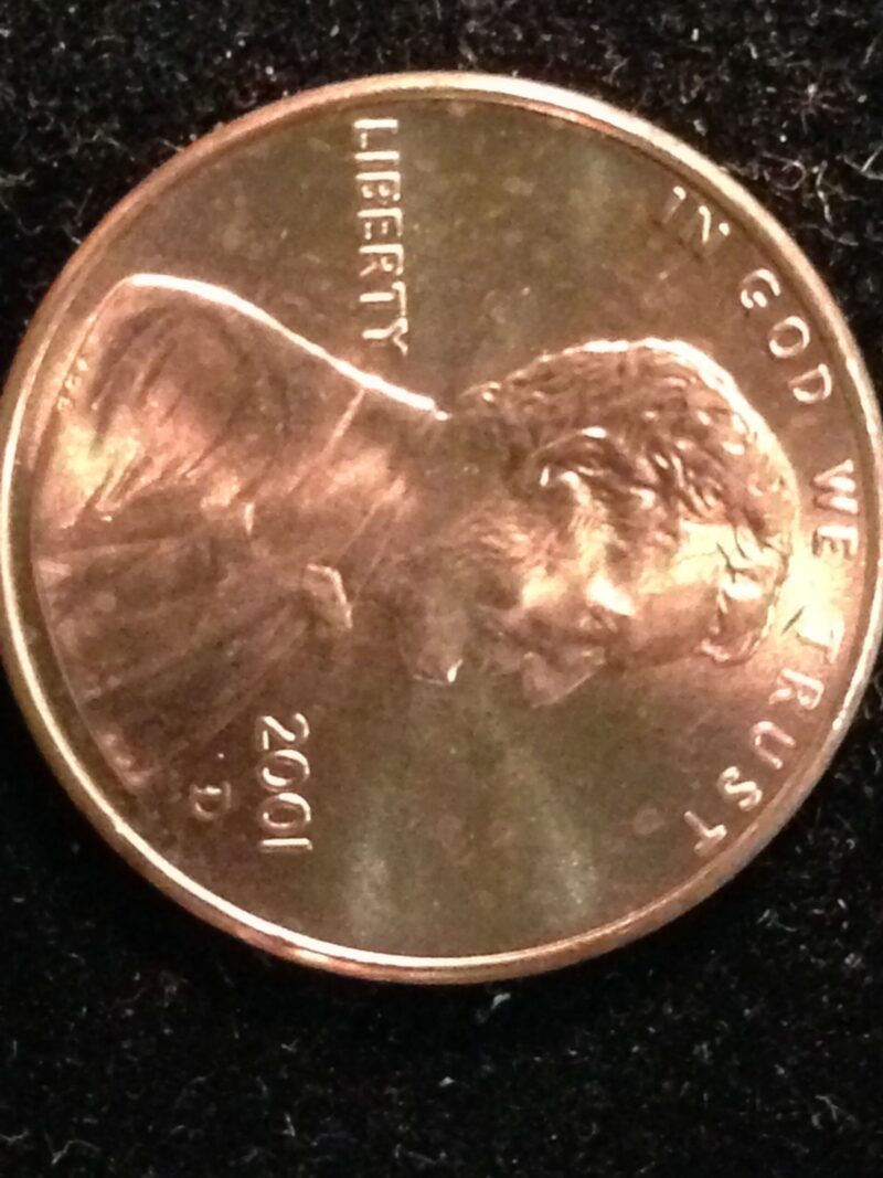 2001-D Lincoln Cent Gem BU