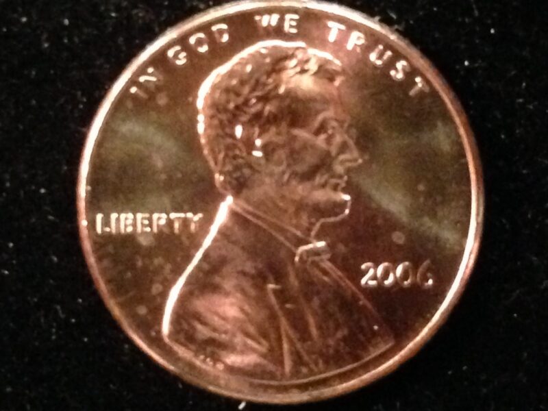 2006 Lincoln Cent Gem BU