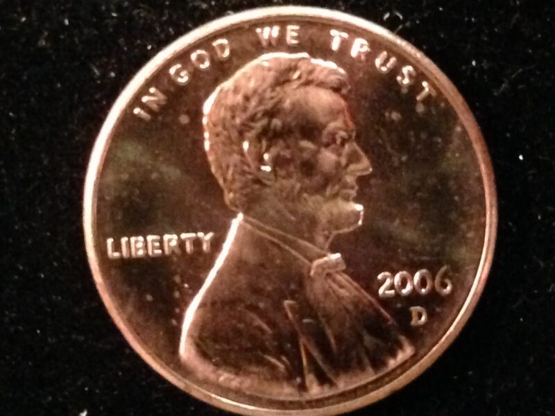 2006-D Lincoln Cent Gem BU