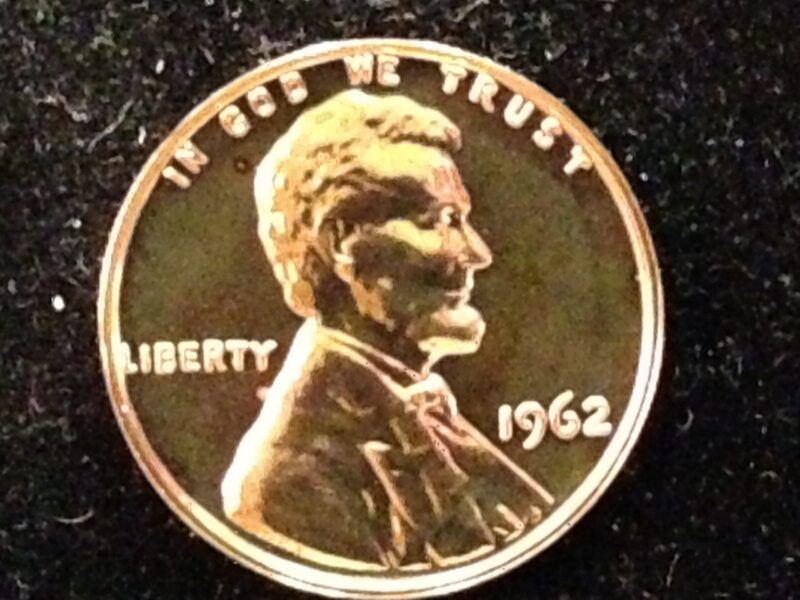 1962 Lincoln Cent Gem Proof