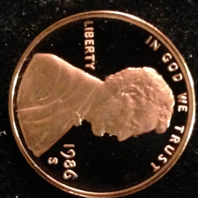 1986-S  Lincoln Cent Gem Proof