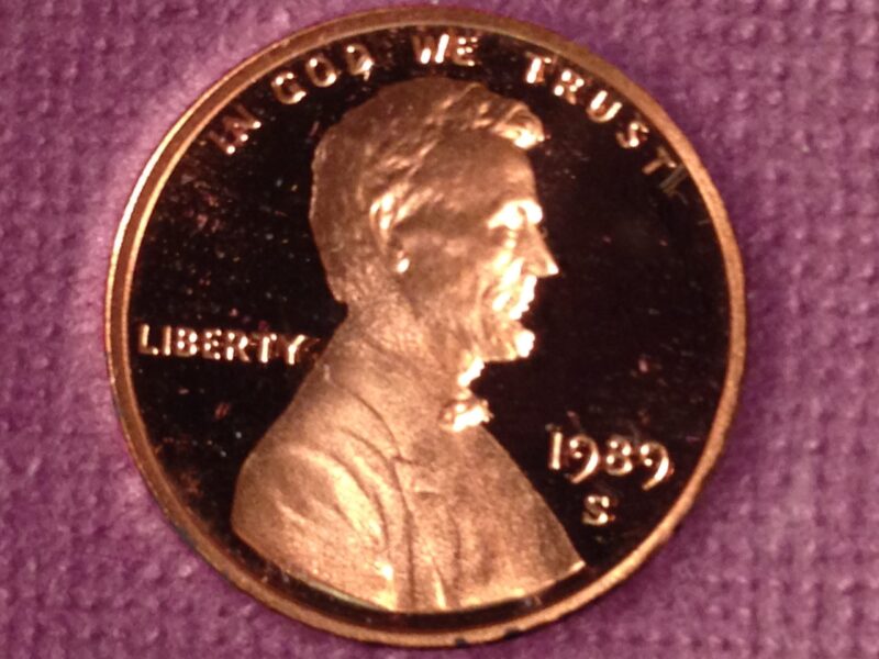 1989-S  Lincoln Cent Gem Proof