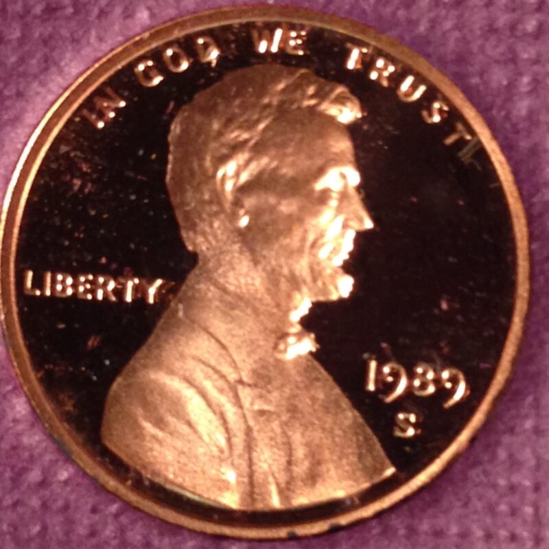 1989-S  Lincoln Cent Gem Proof