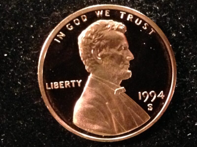 1994-S Lincoln Cent Gem Proof