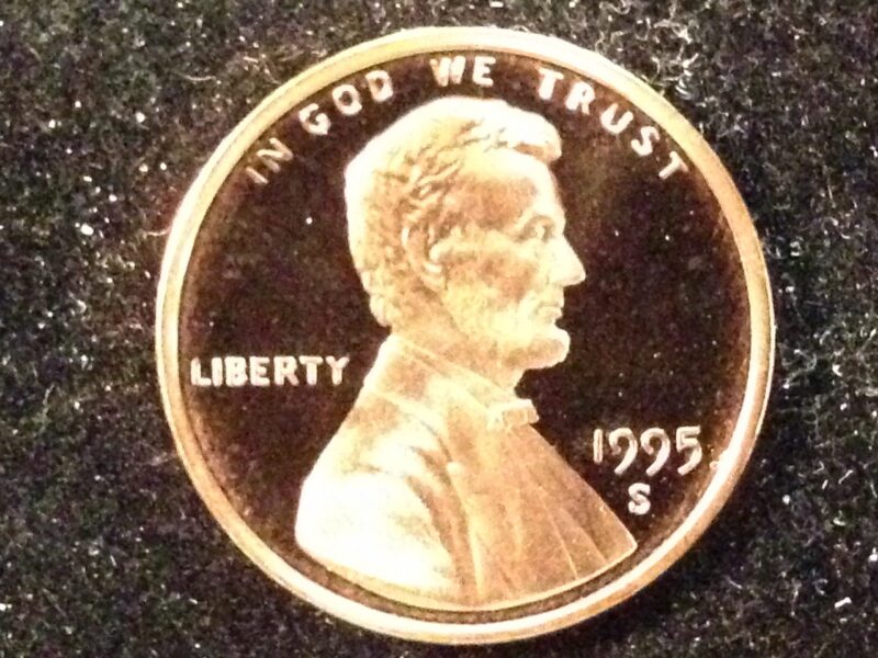 1995-S Lincoln Cent Gem Proof