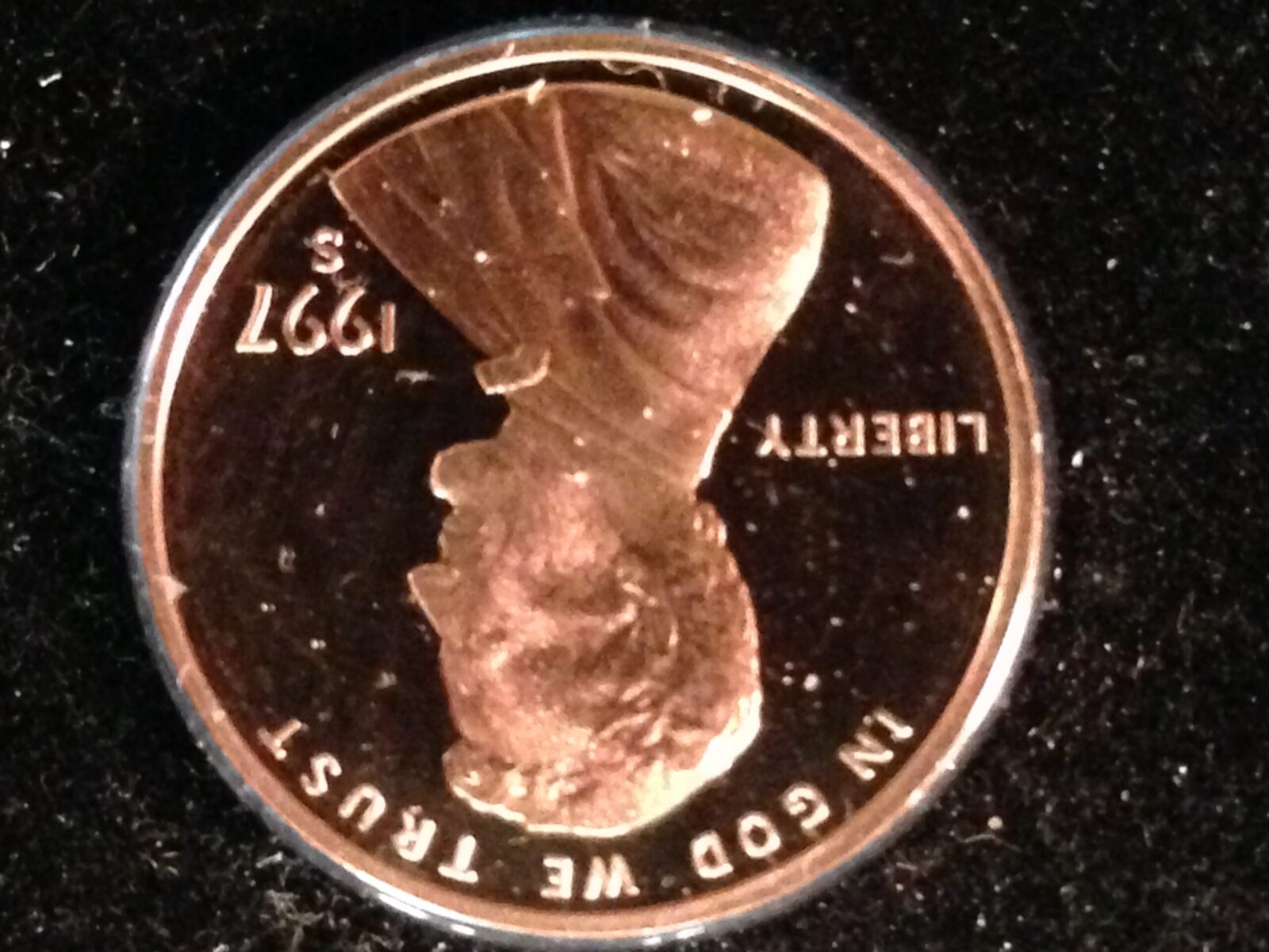 1997-S  Lincoln Cent Gem Proof