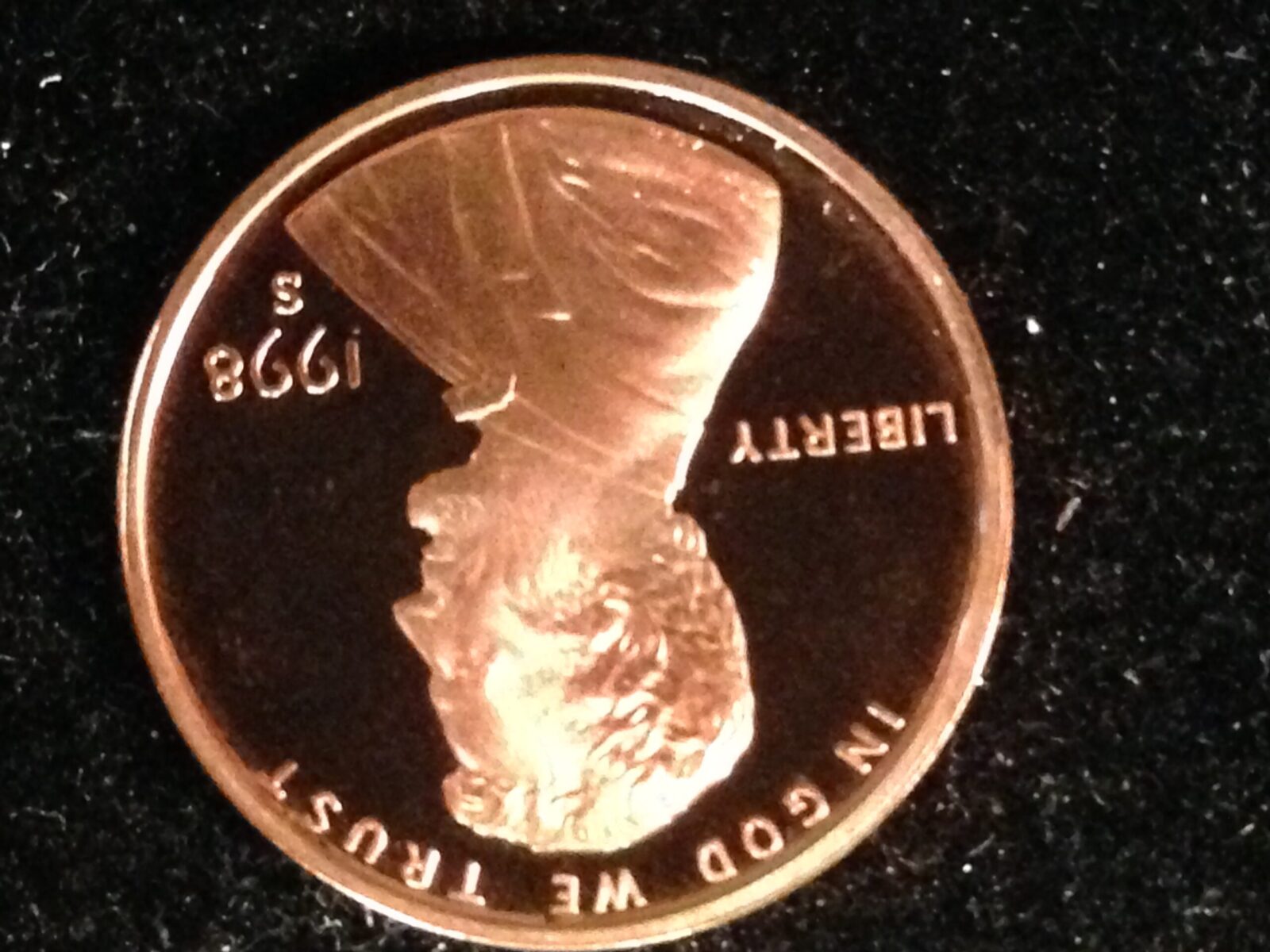 1998-S  Lincoln Cent Gem Proof