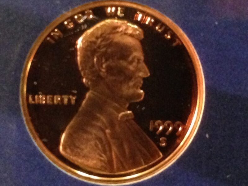 1999-S Lincoln Cent Gem Proof