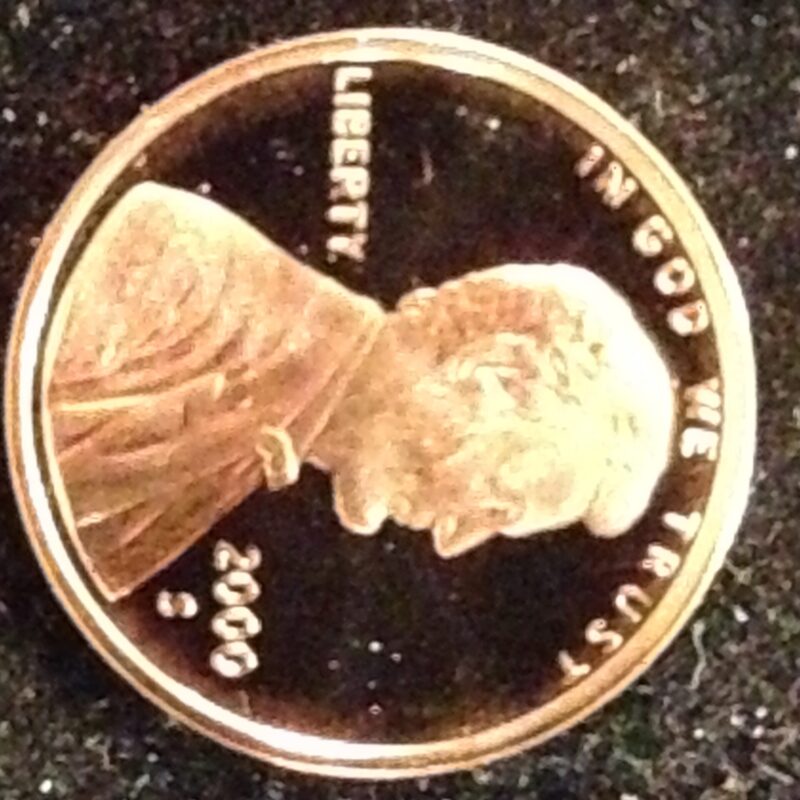 2000-S  Lincoln Cent Gem Proof