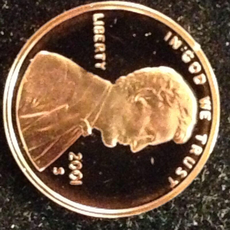 2001-S  Lincoln Cent Gem Proof