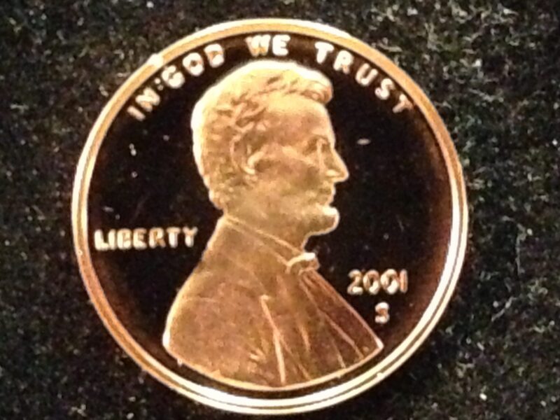 2001-S Lincoln Cent Gem Proof