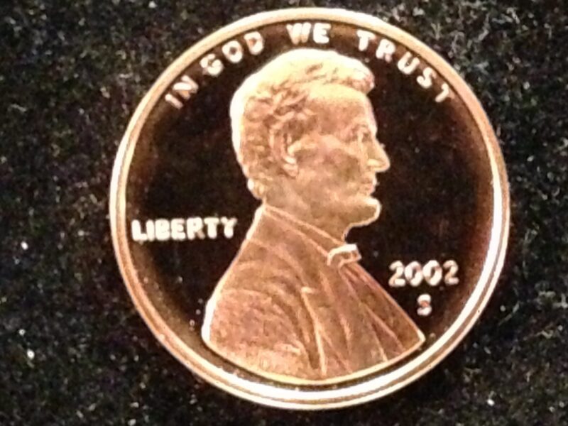 2002-S Lincoln Cent Gem Proof