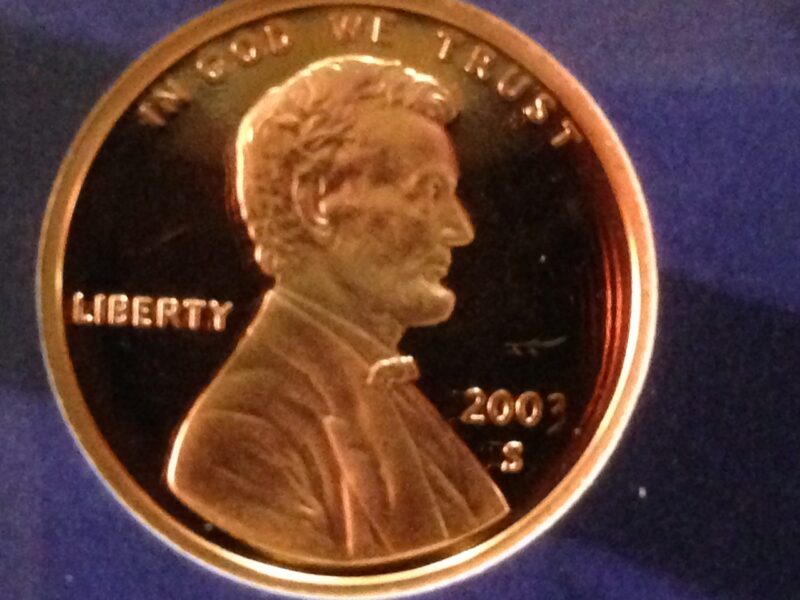 2003-S Lincoln Cent Gem Proof