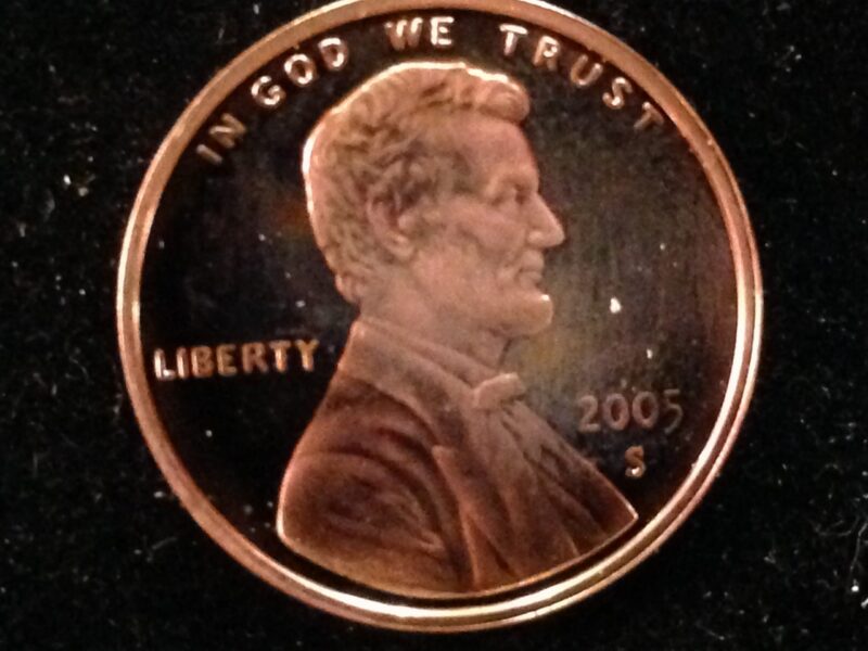 2005-S Lincoln Cent Gem Proof