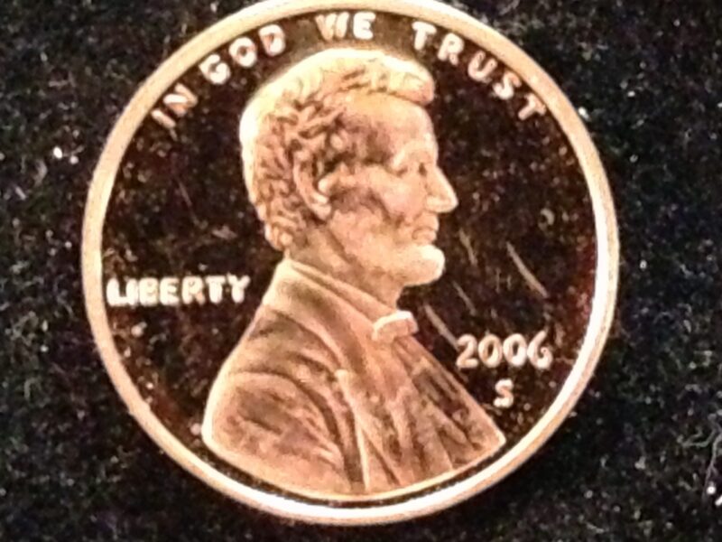 2006-S Lincoln Cent Gem Proof