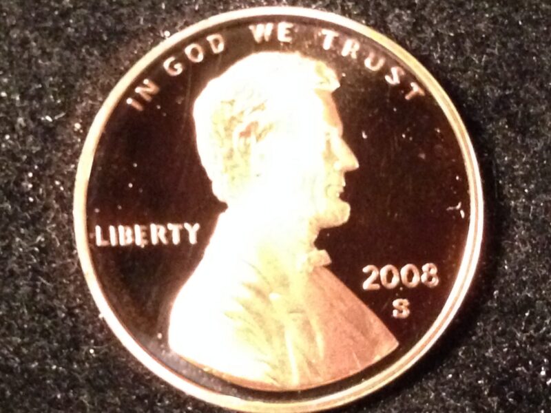 2008-S Lincoln Cent Gem Proof
