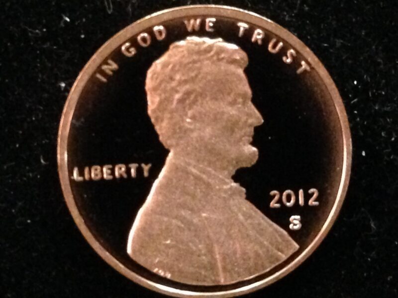 2012-S Lincoln Cent Gem Proof