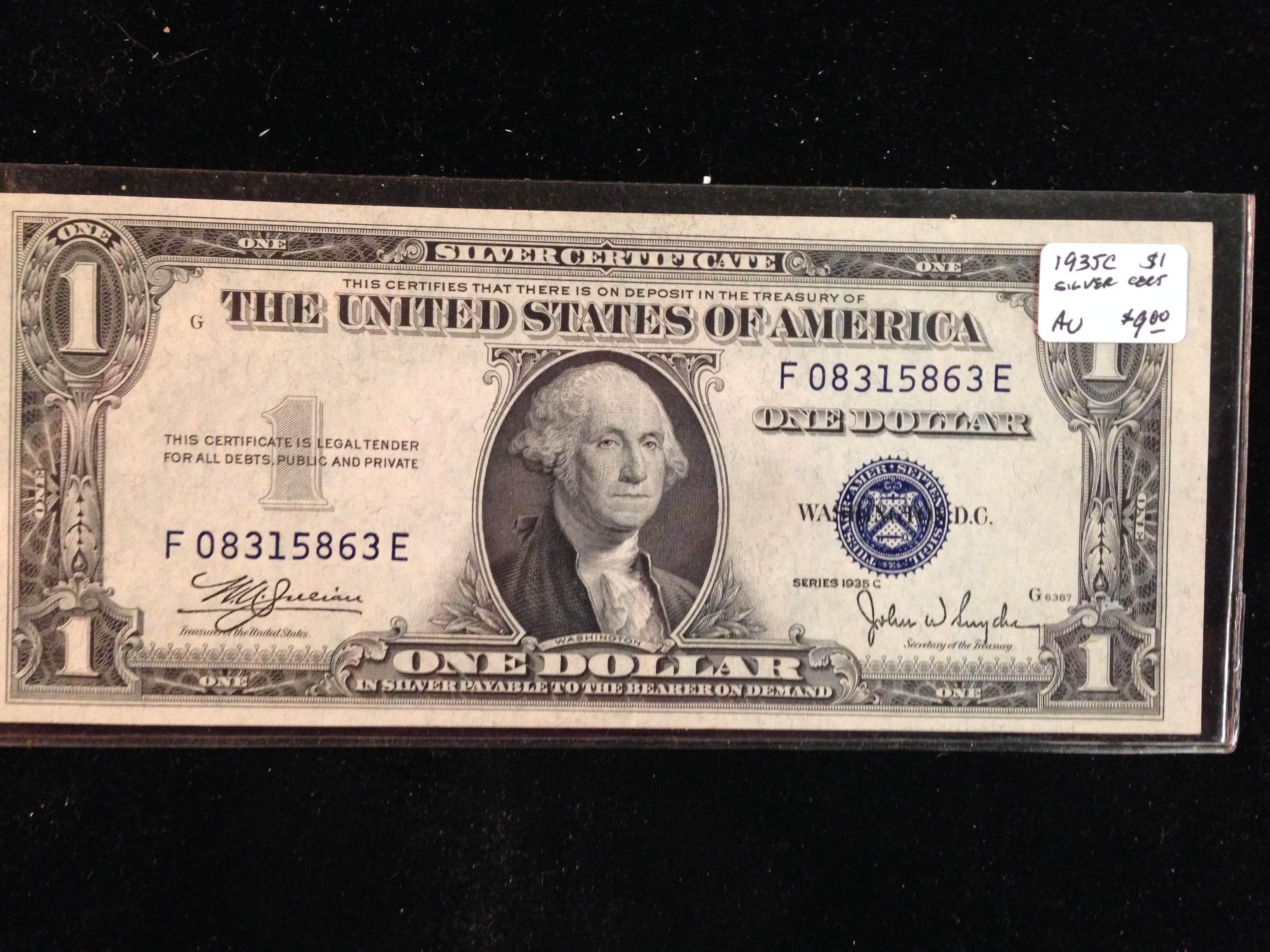 25 1935 1957 $1 SILVER CERTIFICATE LOT with star note XF/AU 