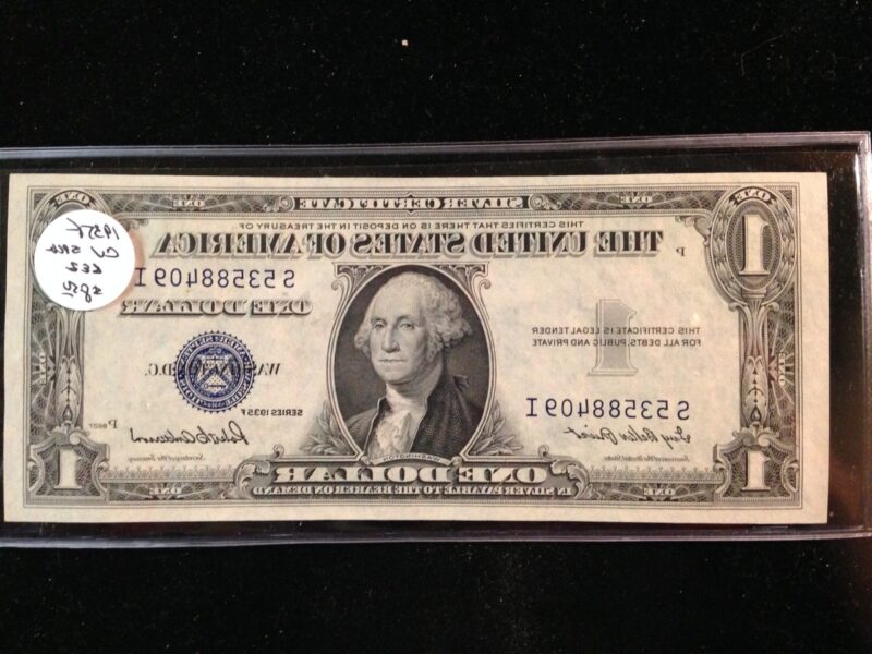 1935 $1.00 Silver Certificates CU