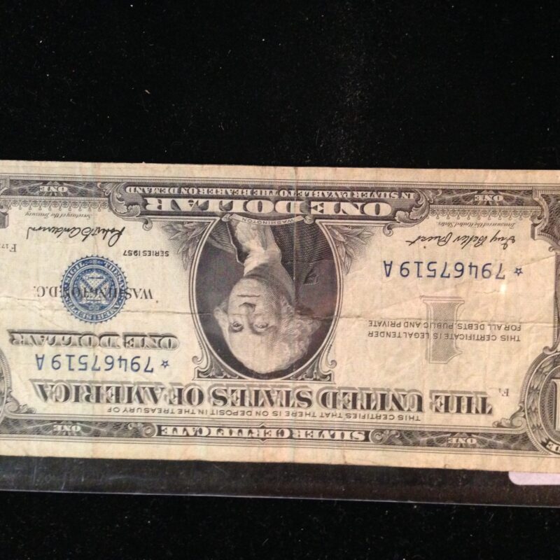 1957* $1.00 Silver Certificates F