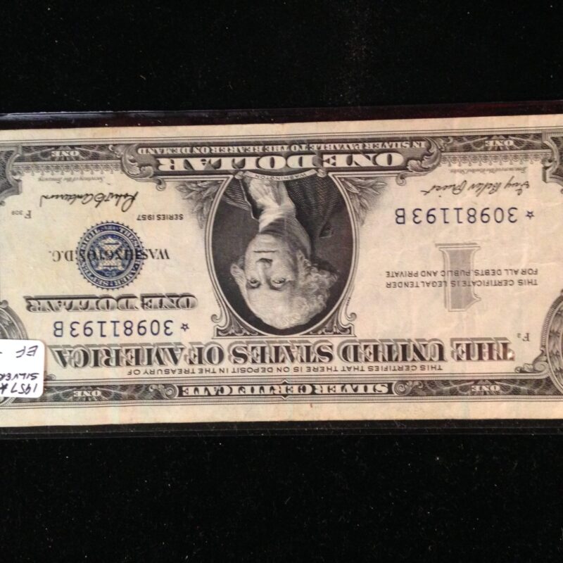 1957* $1.00 Silver Certificates XF