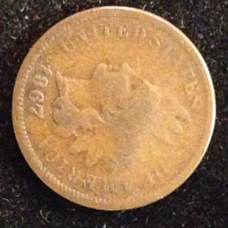 1867 Indian Cent AG/G