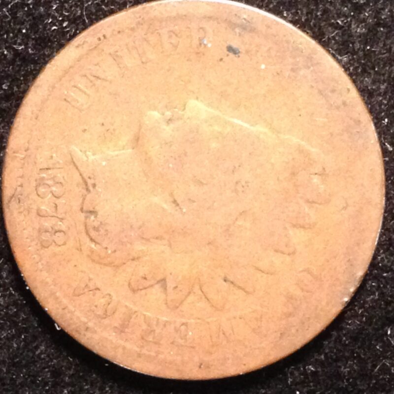 1878 Indian Cent AG/G