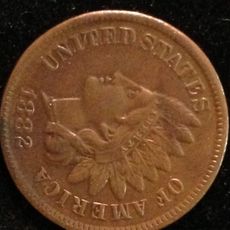 1882 Indian Cent F
