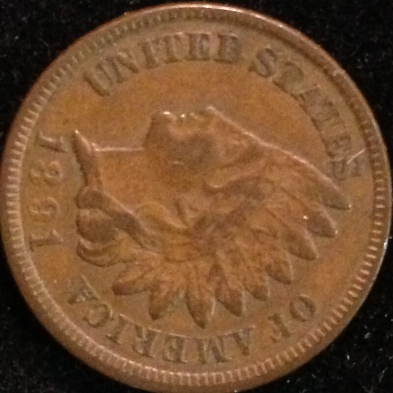 1891 Indian Cent F