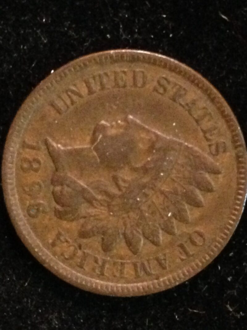 1896 Indian Cent XF