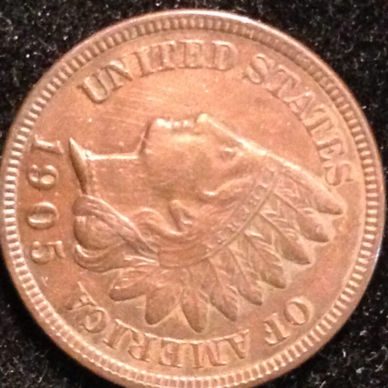 1905 Indian Cent F