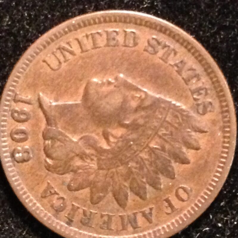 1908 Indian Cent F