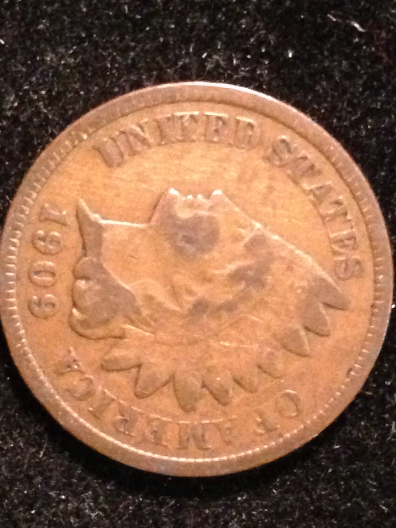 1909 Indian Cent VF