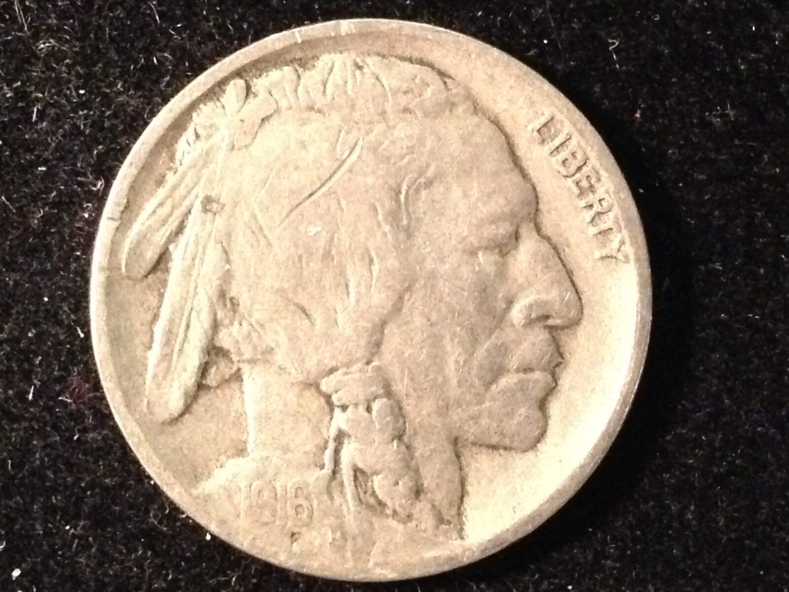 1916 Buffalo Nickel VF