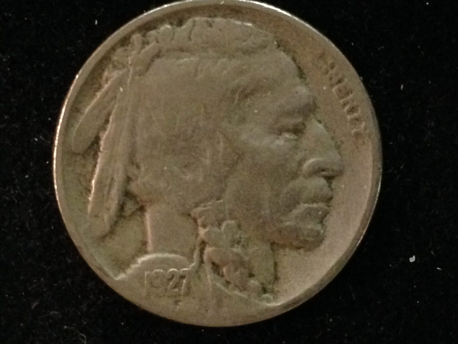 1927 Buffalo Nickel VF