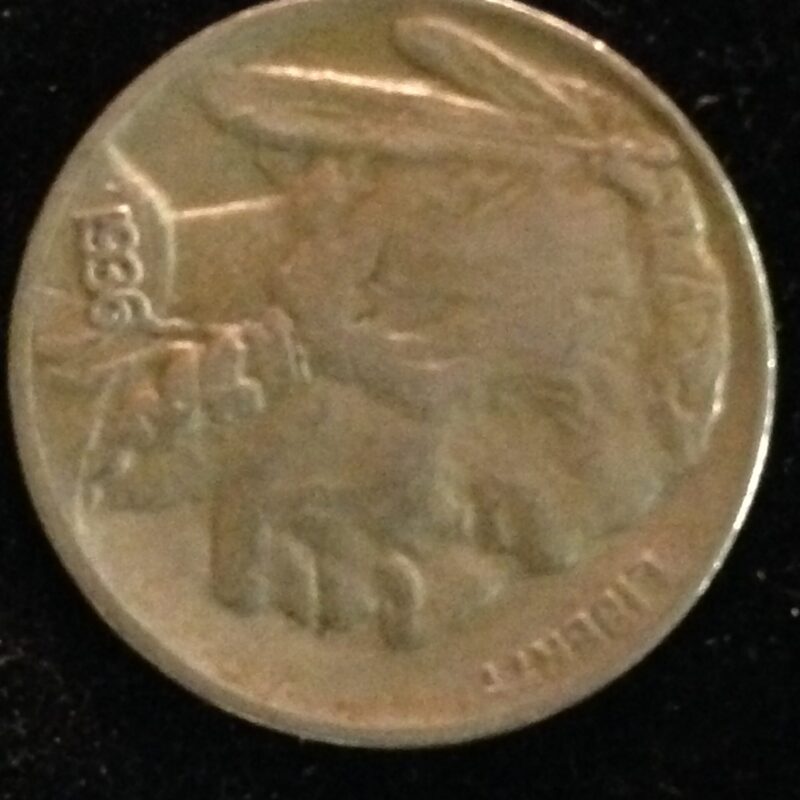 1936-D Buffalo Nickel XF