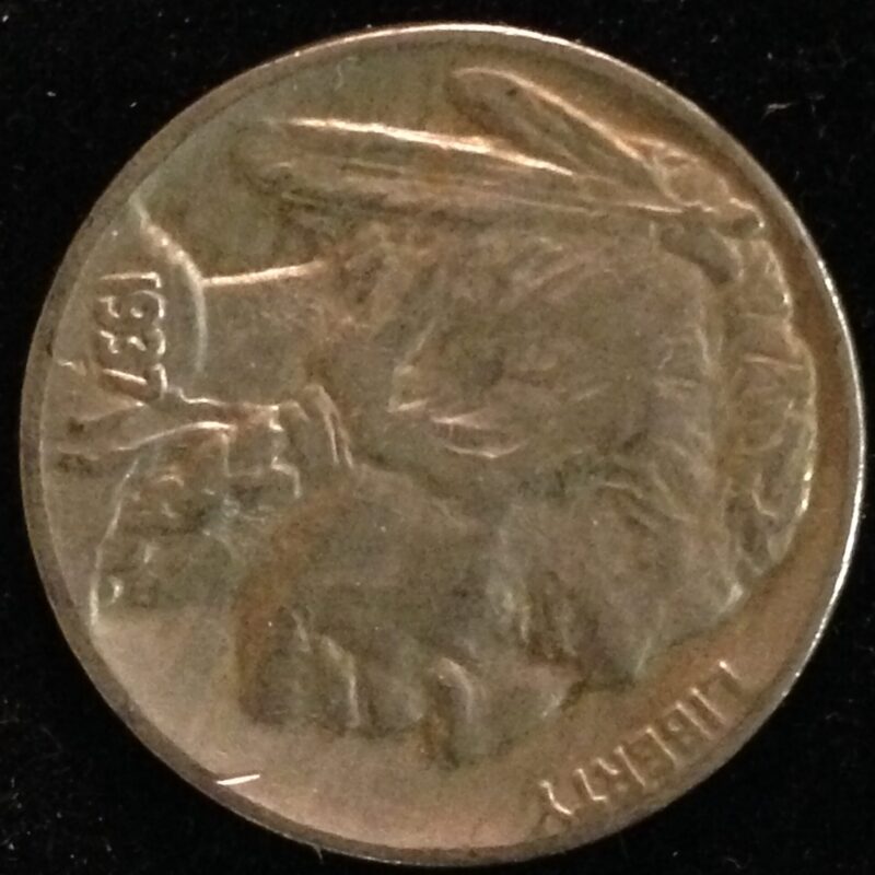 1937-D Buffalo Nickel XF