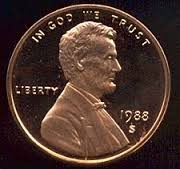 1988-S  Lincoln Cent Gem Proof