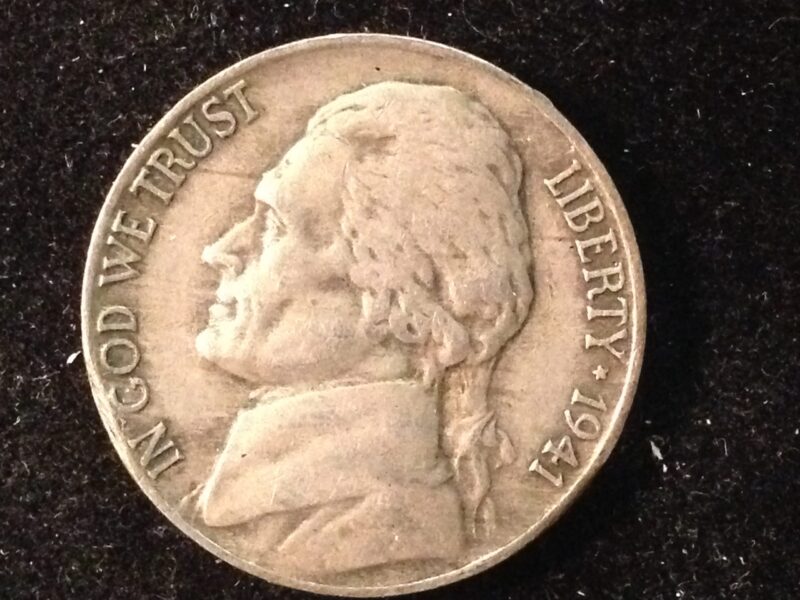 1941-D Jefferson Nickel Gem BU