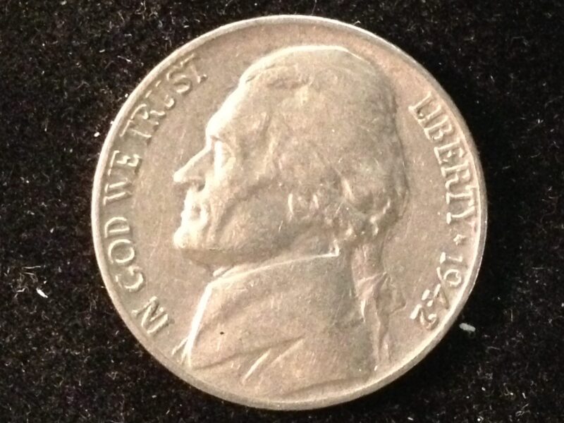 1942 Jefferson Nickel Gem BU