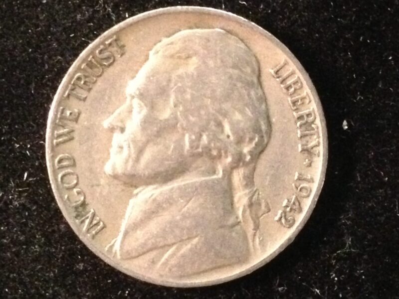 1943-S Jefferson Nickel Gem BU