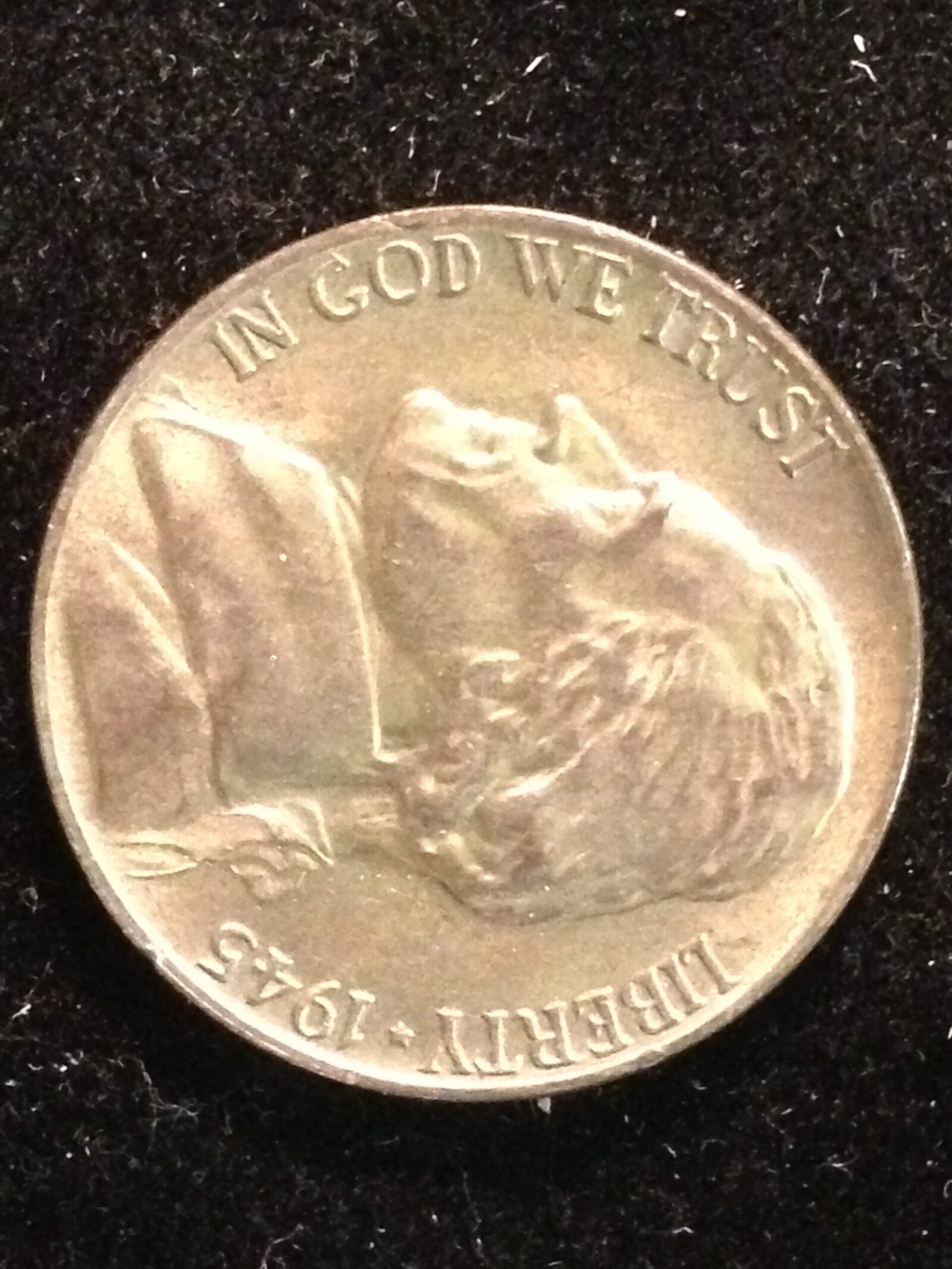 1945-P Jefferson War Time Nickel VG-VF